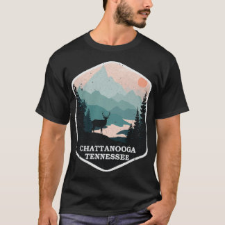 Vintag Chattanooga Tennessee TN Naturgebirge  T-Shirt