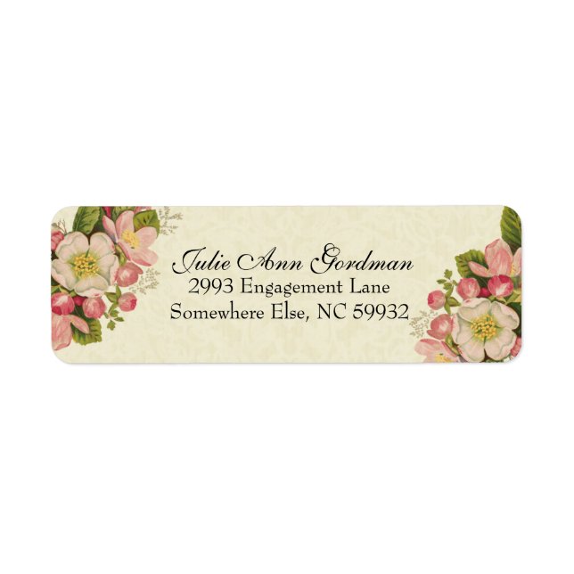 Vintag Cherry Blossom Elegante Spitze (Vorne)