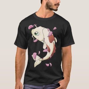Vintag Cherry Blossom I Japanischer Fisch I Koi Ca T-Shirt