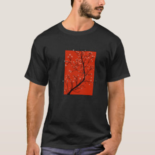 Vintag Cherry Blossom Japanische Kulturkunst T-Shirt