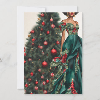 Vintag Chic Black Fashion Einladung