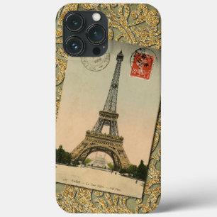 Vintag Chic Paris Eiffel Tower Frankreich Case-Mate iPhone Hülle