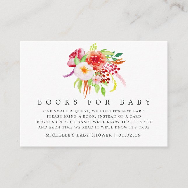 Vintag-Chic Rustic Charm Babydusche Anfrage Begleitkarte (Vorderseite)