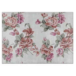 Vintag Chic Shabby Girly Blume Schneidebrett