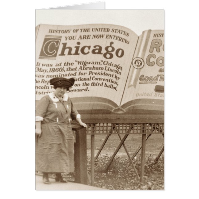 Vintag Chicago Billboard (Vorne)