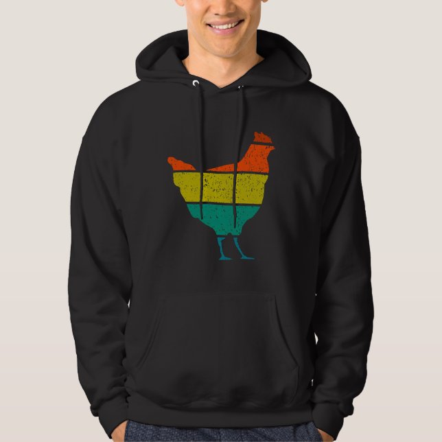 Vintag Chicken Mama Hoodie (Vorderseite)