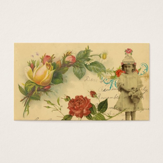 Vintag Child ACEO (Vorderseite)