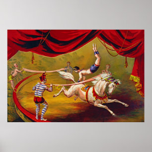 Vintag Circus Ad 1875 Poster