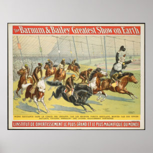 Vintag: Circus Barnum & Bailey - Poster