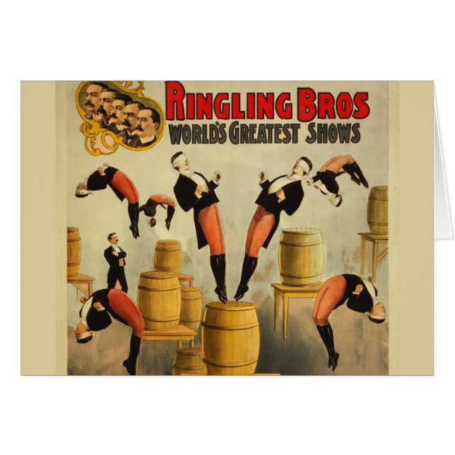 Vintag Circus Sideshow Poster (Vorderseite (Horizontal))