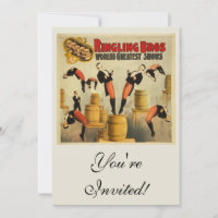 Vintag Circus Sideshow Poster