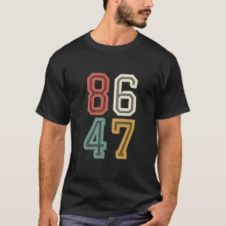 Vintag Classic 86 47 Anti Trump 2024 Impeach T-Shirt