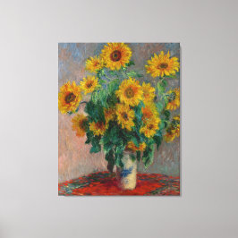 Vintag Claude Monet Bouquet Leinwanddruck