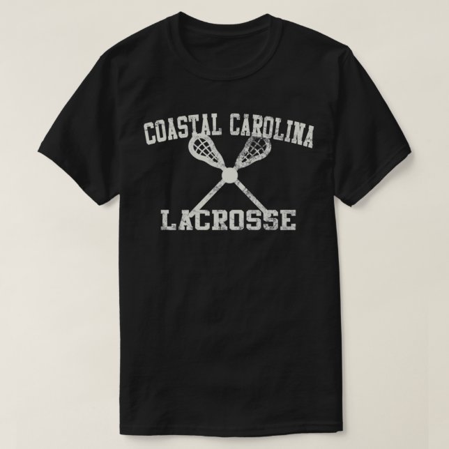 Vintag Coastal Carolina Lacrosse T-Shirt (Design vorne)