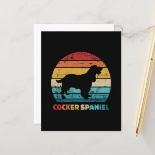 Vintag Cocker Spaniel Geschenk Cocker Spaniel Lo
