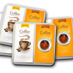 Vintag Coffee Cork Untersetzer Set   Kaffeemarke