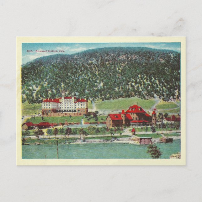 Vintag Colorado Postkarte (Vorderseite)
