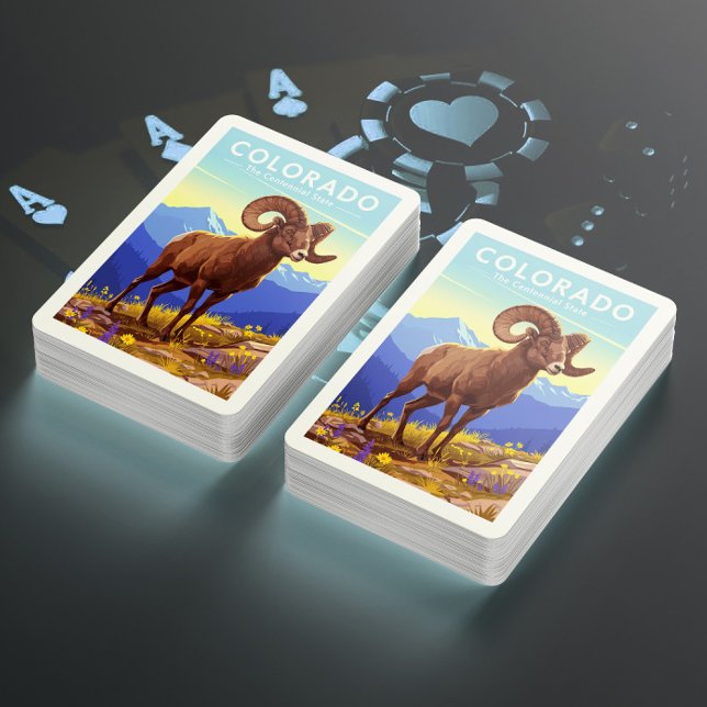Vintag Colorado Spielkarten (Von Creator hochgeladen)