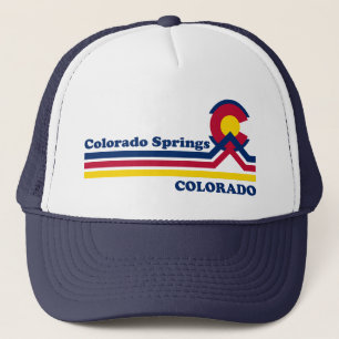 Vintag Colorado Springs Truckerkappe