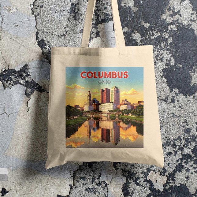 Vintag Columbus Ohio Tragetasche (Von Creator hochgeladen)