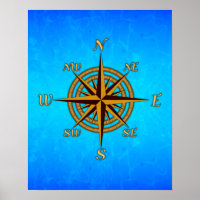 Vintag Compass-Rose