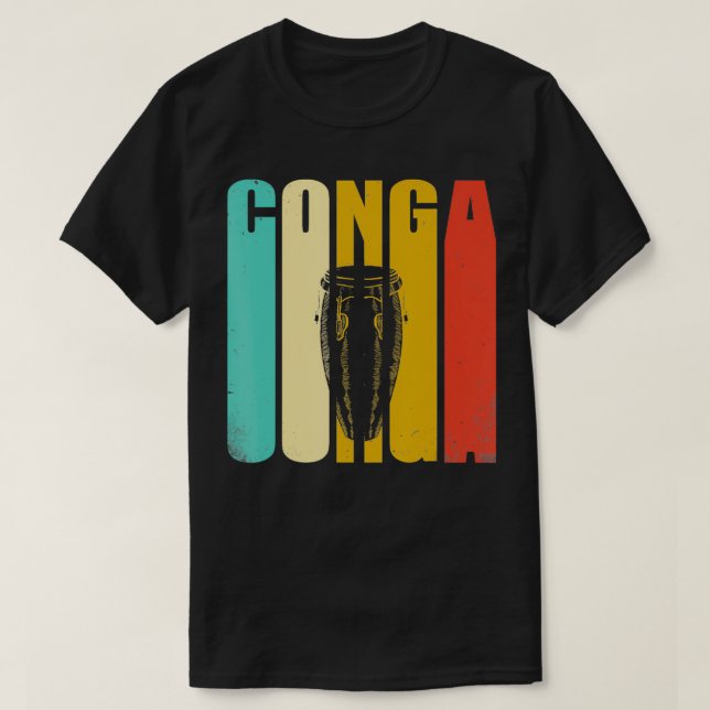 Vintag Conga T-Shirt (Design vorne)