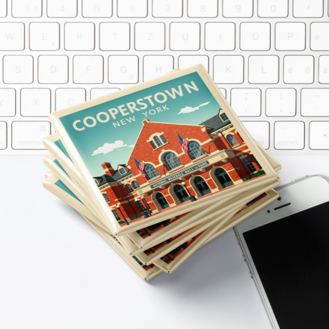 Vintag Cooperstown New York Magnet (Von Creator hochgeladen)