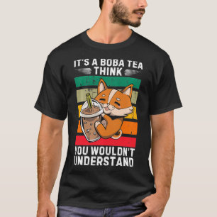 Vintag Corgi ist ein Boba Tee und denkt, du würdes