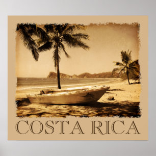 Vintag Costa Rica Poster
