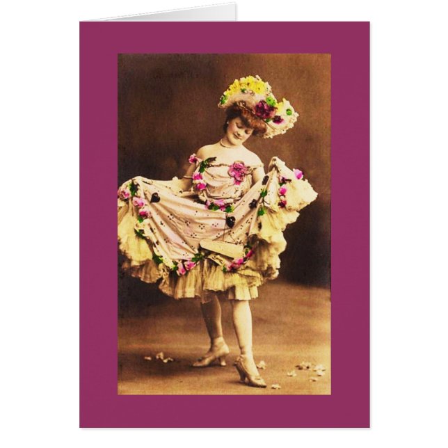 Vintag Costumed Dancer (Vorne)