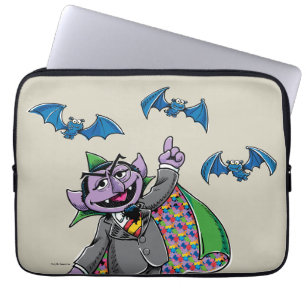 Vintag Count von Count Laptopschutzhülle