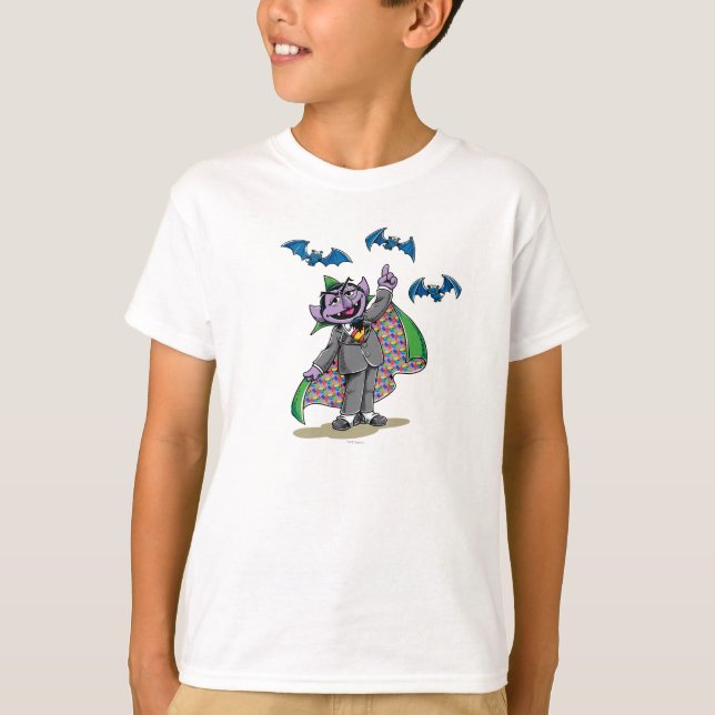 Vintag Count von Count T-Shirt (Vorderseite)