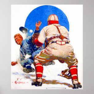 "Vintag Cover Capper's Bauer Magazine" Poster