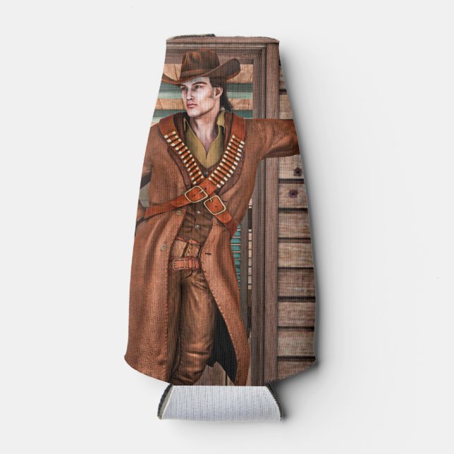 Vintag Cowboy Flaschenkühler (Vorderseite)