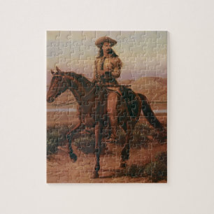 Vintag Cowboys, Buffalo Bill on Charlie von Cary Puzzle