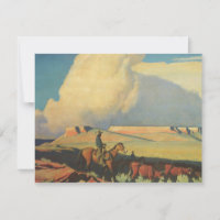 Vintag Cowboys, Open Range von Maynard Dixon
