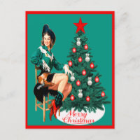 Vintag Cowgirl Red Boots W/Tree PC