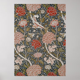 Vintag Cray Textile Print William Morris Poster