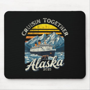 Vintag Cruisin Together Alaska 2025 Friend Family Mousepad
