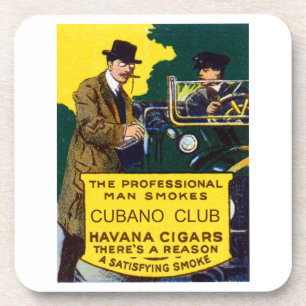 Vintag Cubano Club Cigars Untersetzer