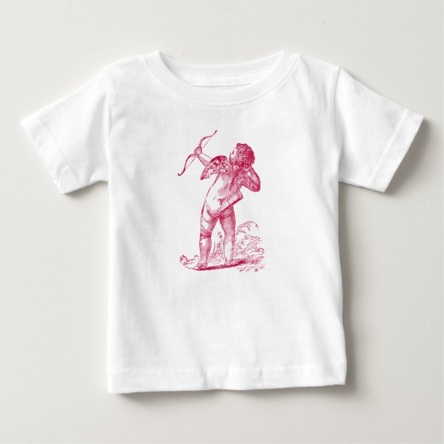Vintag Cupid Baby T-shirt (Vorderseite)