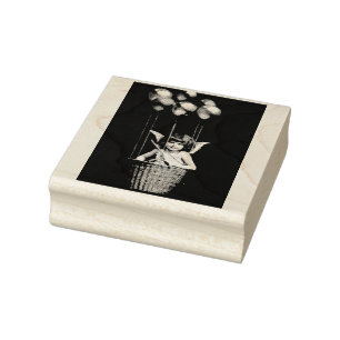 Vintag Cupid Gummistempel