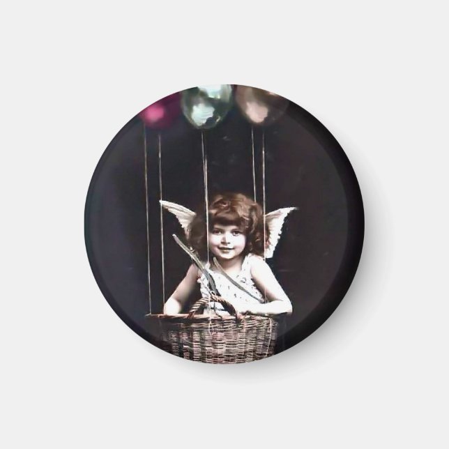 Vintag Cupid Magnet (Vorne)