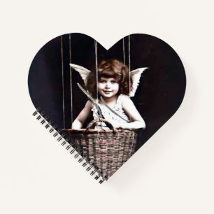 Vintag Cupid Notizbuch