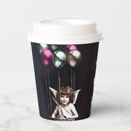 Vintag Cupid Pappbecher