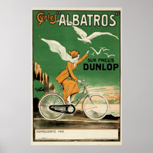 Vintag Cycles Albatros Poster