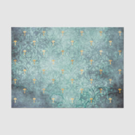 Vintag Damask Mushroom Seidenpapier