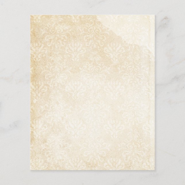 Vintag Damask Scrapbook (Vorderseite)