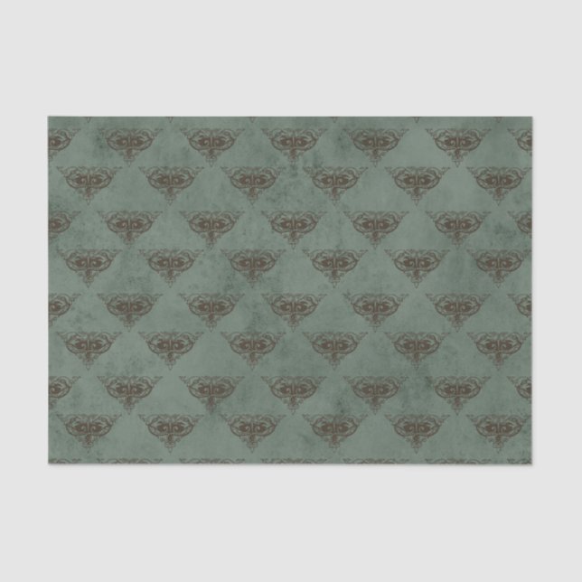 Vintag Damask Seidenpapier (Vorderseite)