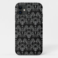 Vintag Damask Wallpaper - weiß + Ihr Backgr.